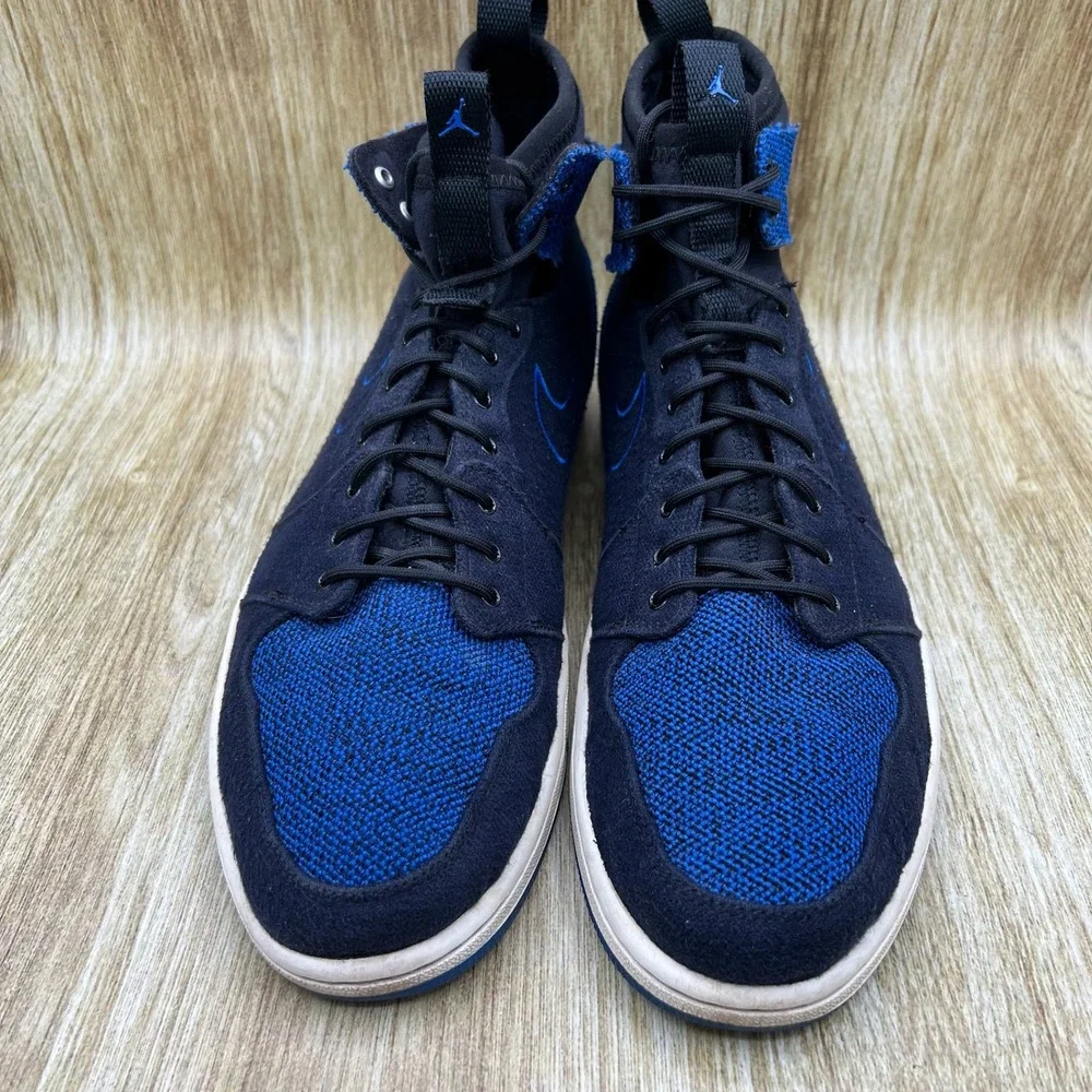 Nike Air Jordan 1 Retro High Ultra Royal Men's 12 Blue Black Suede 844700-007